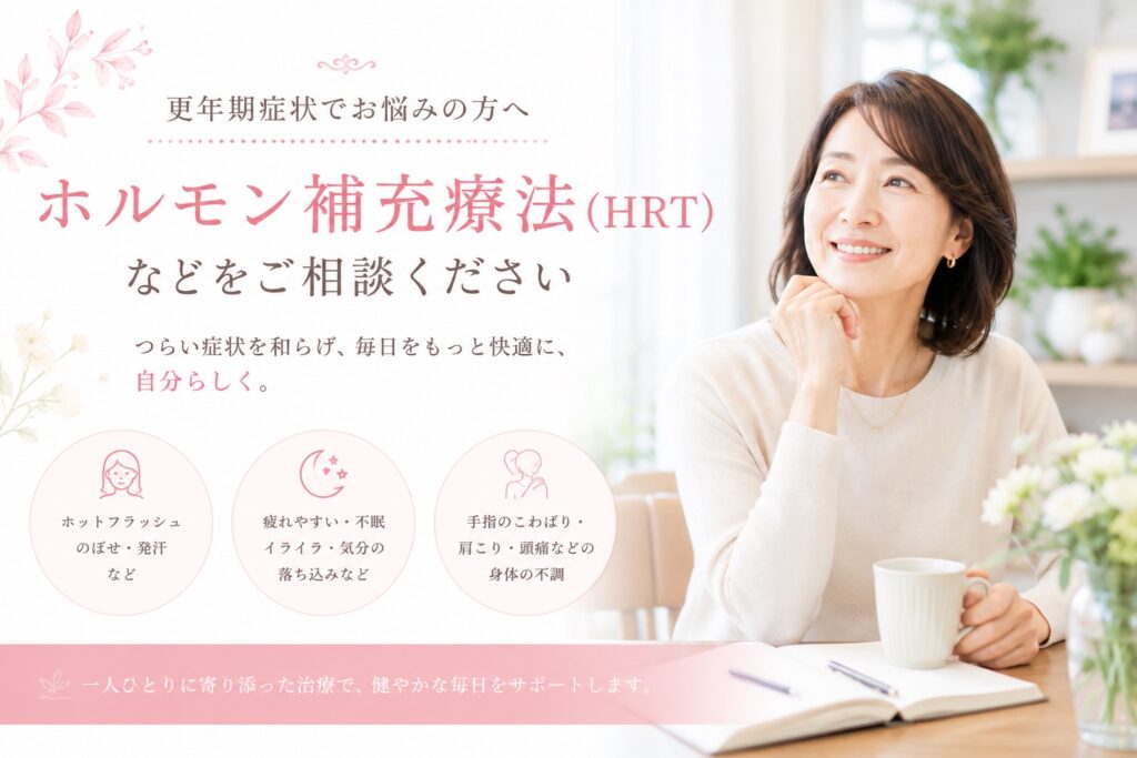 松尾産婦人科ホルモン補充療法